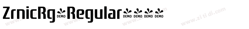 ZrnicRg-Regular字体转换 ZrnicRg-Regular字体转换