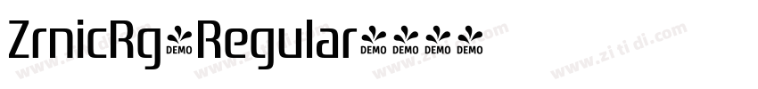 ZrnicRg-Regular字体转换 ZrnicRg-Regular字体转换