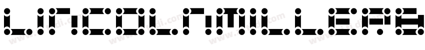 LincolnMillerBannerB字体转换