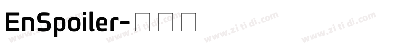 EnSpoiler字体转换