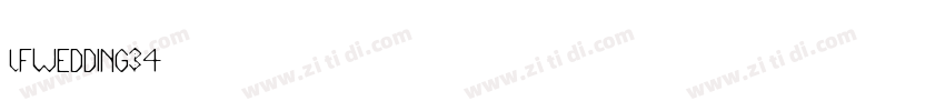 VfWedding34字体转换