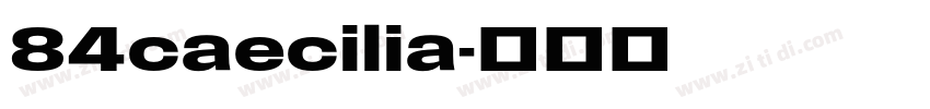 84caecilia字体转换 84caecilia字体转换