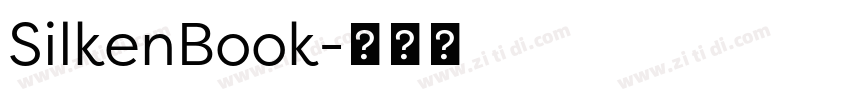 SilkenBook字体转换