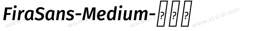 FiraSans-Medium字体转换 FiraSans-Medium字体转换
