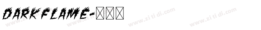 Darkflame字体转换