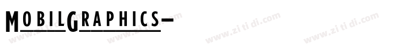 MobilGraphics字体转换
