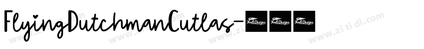 FlyingDutchmanCutlas字体转换