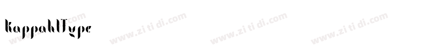 KappahlType字体转换