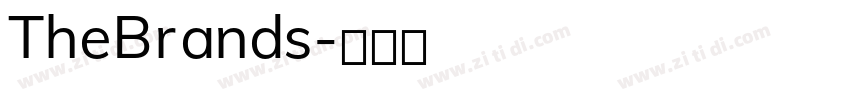 TheBrands字体转换 TheBrands字体转换
