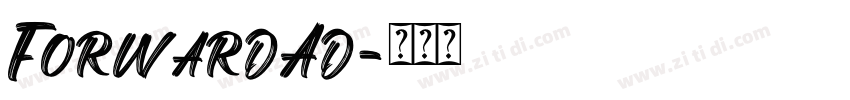 ForwardAd字体转换