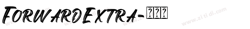 ForwardExtra字体转换