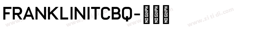 FranklinITCBQ字体转换