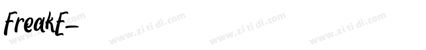 FreakE字体转换