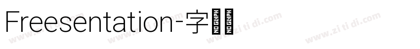 Freesentation字体转换 Freesentation字体转换