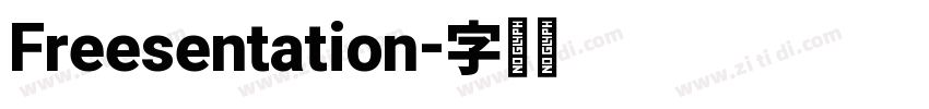Freesentation字体转换 Freesentation字体转换