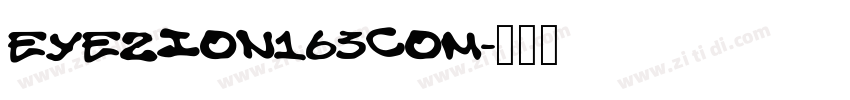 eyezion163com字体转换