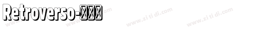 Retroverso字体转换