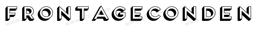 FrontageCondensed字体转换