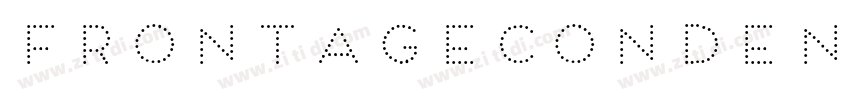 FrontageCondensed字体转换