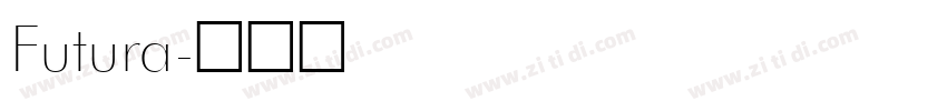 Futura字体转换