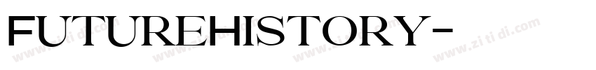 FutureHistory字体转换