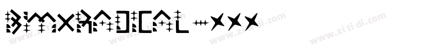 BMXRadical字体转换