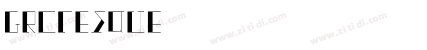 GROTESQUE字体转换