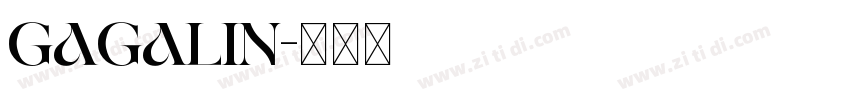 gagalin字体转换 gagalin字体转换