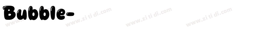 Bubble字体转换
