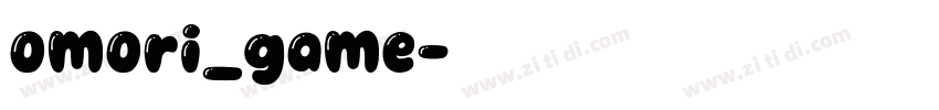 omori_game字体转换