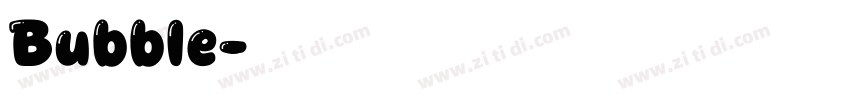 Bubble字体转换