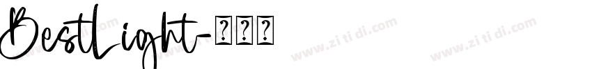 BestLight字体转换