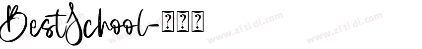 BestSchool字体转换