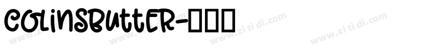 ColinsButter字体转换