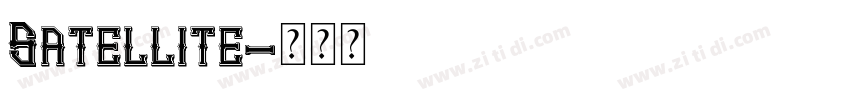 Satellite字体转换