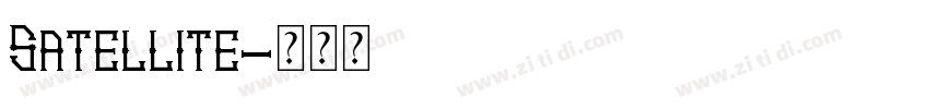Satellite字体转换