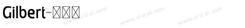 Gilbert字体转换