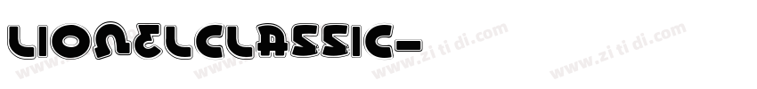 LionelClassic字体转换