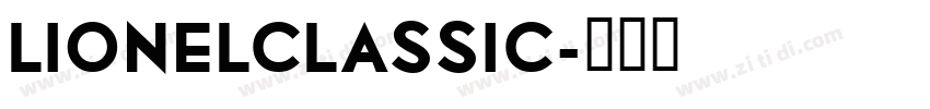 LionelClassic字体转换