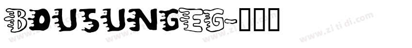 BousungEG字体转换