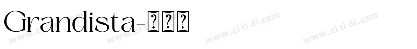Grandista字体转换