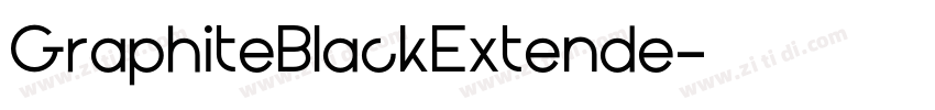 GraphiteBlackExtende字体转换