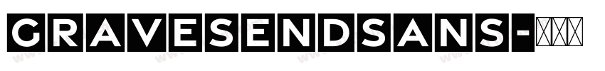 GravesendSans字体转换