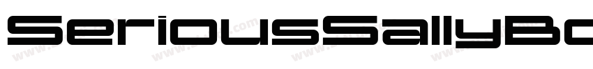 SeriousSallyBold字体转换