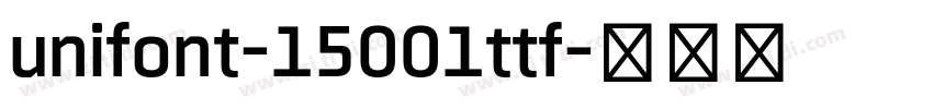 unifont-15001ttf字体转换