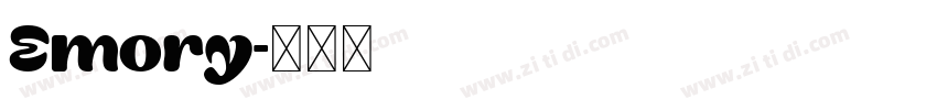 Emory字体转换