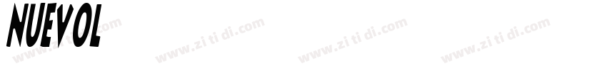 NuevoLithoPro字体转换