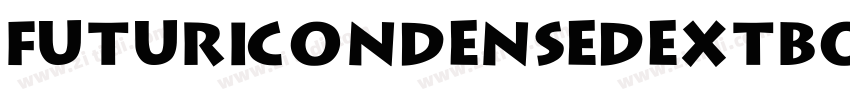 FuturiCondensedExtBo字体转换