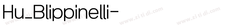 Hu_Blippinelli字体转换