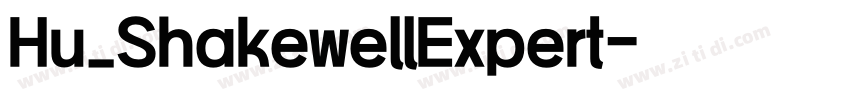Hu_ShakewellExpert字体转换